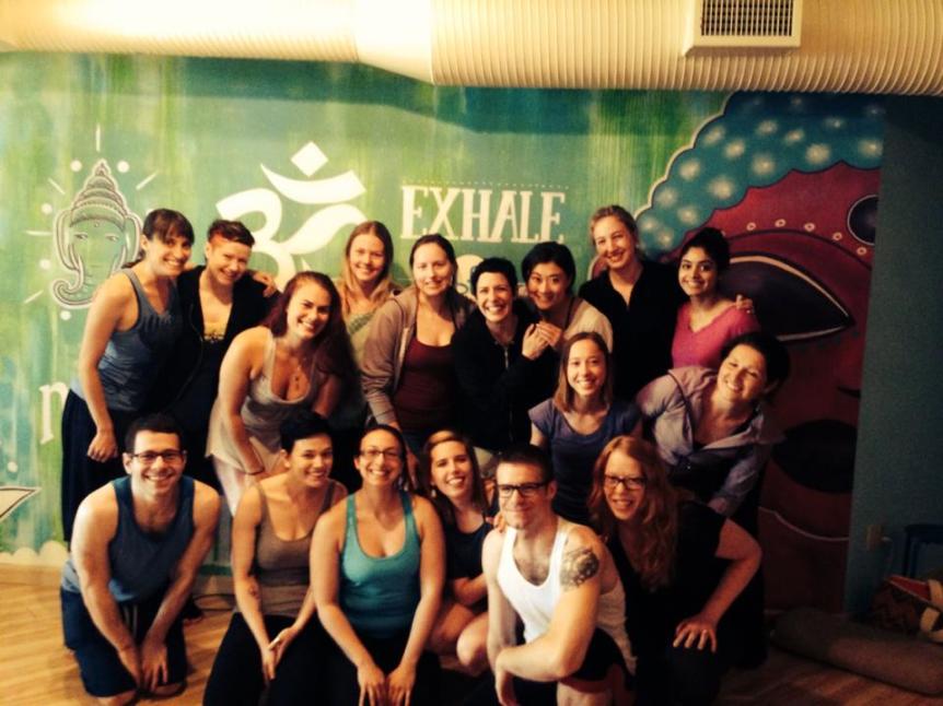 The Grinning Yogi Teacher Trainees 
